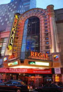 Regal E-Walk Cinema in Times Square 