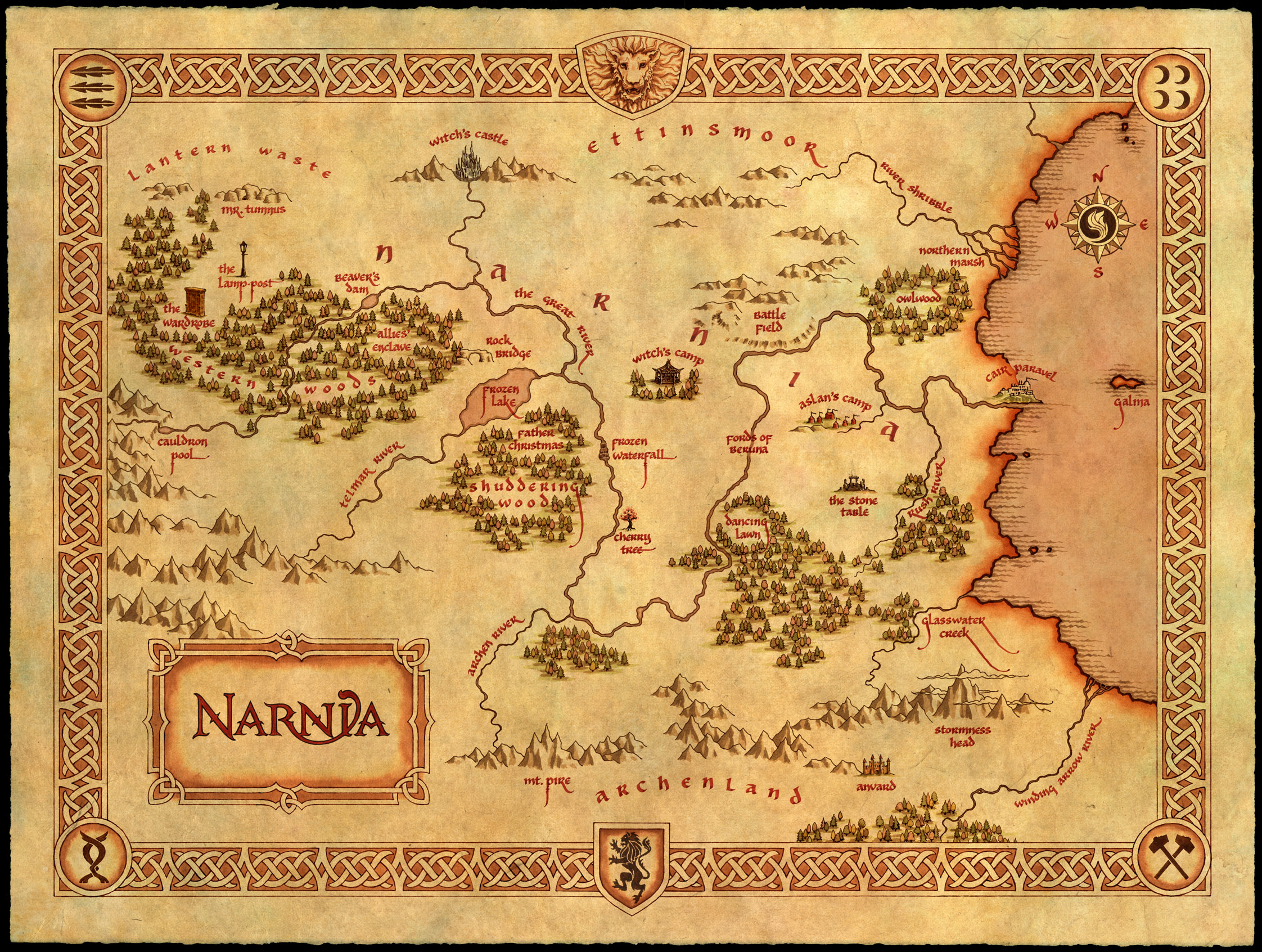 The Death of Aslan and Assassination of Mrs. Beaver, Talking Beasts - NarniaWeb
