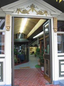 The well-hidden entrance to the Narnia casting.