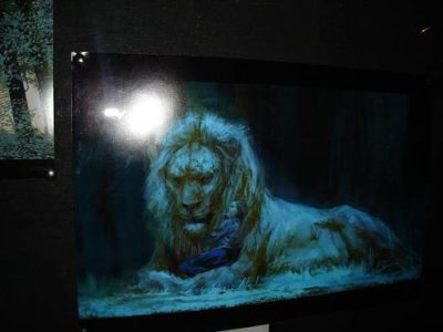 Lucy and Aslan Concept Art