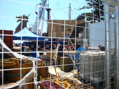 A picture of the set A picture of the set