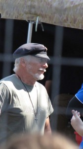 Doug Gresham on the set of The Voyage of the Dawn Treader