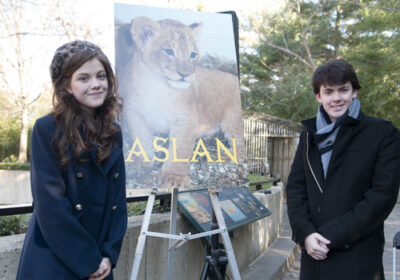 Georgie and Skandar at the Smithsonian Zoo