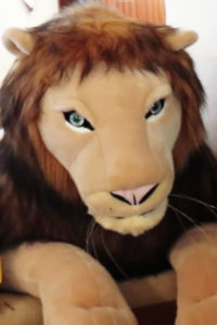 stuffed lion