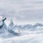 White Witch Chariot Panorama Banner