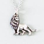 Pewter Narnia Necklace – Aslan - Bob Siemon Designs