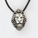 Narnia Aslan Effigy Pewter Pendant - Bob Siemon Designs