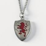 Narnia Pewter Shield Pendant - Bob Siemon Designs