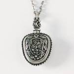 Pewter Narnia Necklace - Lucy's Vial - Bob Siemon Designs
