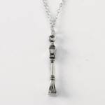 Sterling Silver Narnia Necklace – Lamppost - Bob Siemon Designs