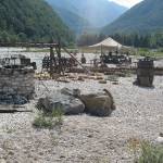 River Soca, Bovec, Slovenia