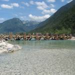 River Soca, Bovec, Slovenia