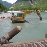 River Soca, Bovec, Slovenia