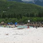 River Soca, Bovec, Slovenia