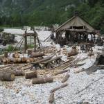 River Soca, Bovec, Slovenia
