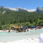 River Soca, Bovec, Slovenia