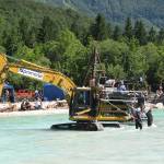 River Soca, Bovec, Slovenia