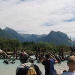 River Soca, Bovec, Slovenia
