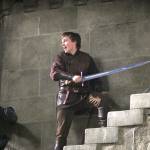 Peter fighting Telmarines