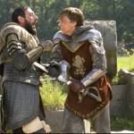 William stabbing Miraz from a different perspective as in the movie.