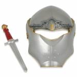 King Peter Helmet and Dagger