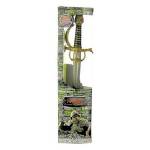 King Miraz 24-Inch Long Sword with Battle Action Sounds