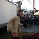Ben Barnes on set - BenBarnesFan.com