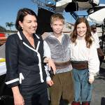 Premier Anna Blight with Will Poulter and Georgie Henley
