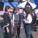 Premier Anna Blight chats with Will Poulter and Georgie Henley