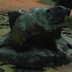 The Beavers at the base of the statue - myartismylife