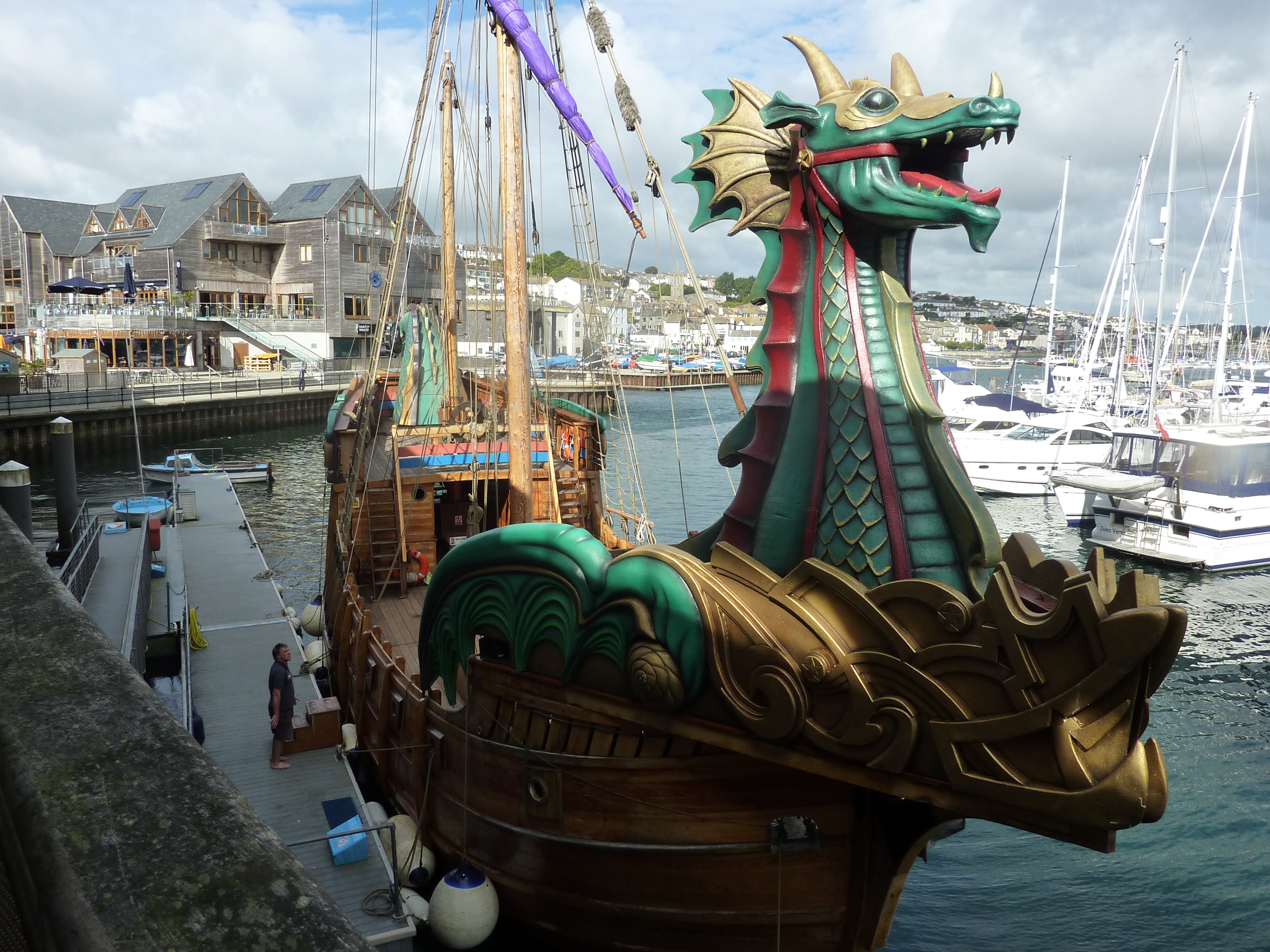 the dawn treader in falmouth report from icarus narniaweb