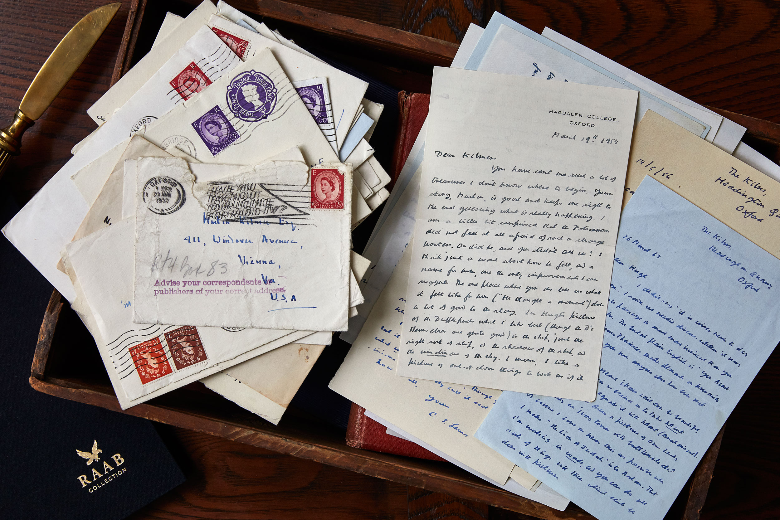 c s lewis letters to kilmer family for sale narniaweb letter for sale