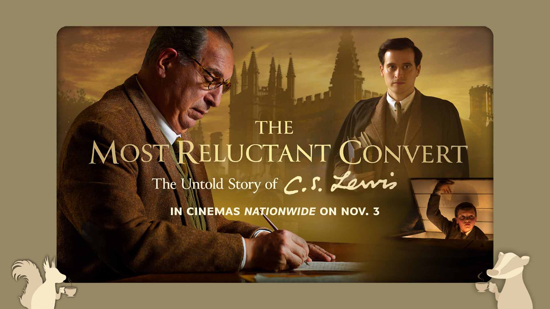 Early Review "The Most Reluctant Convert," New Movie About C.S. Lewis Narnia Netflix's